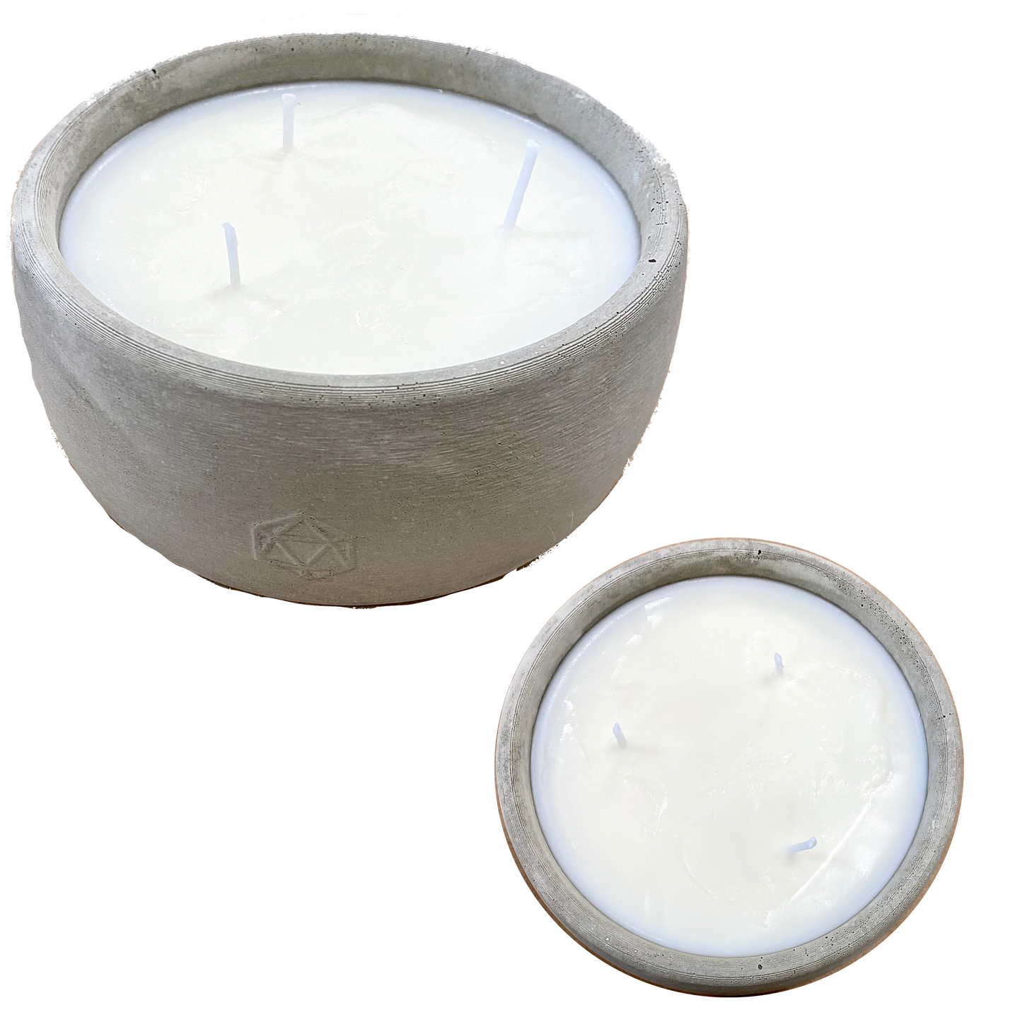 3 wick candle