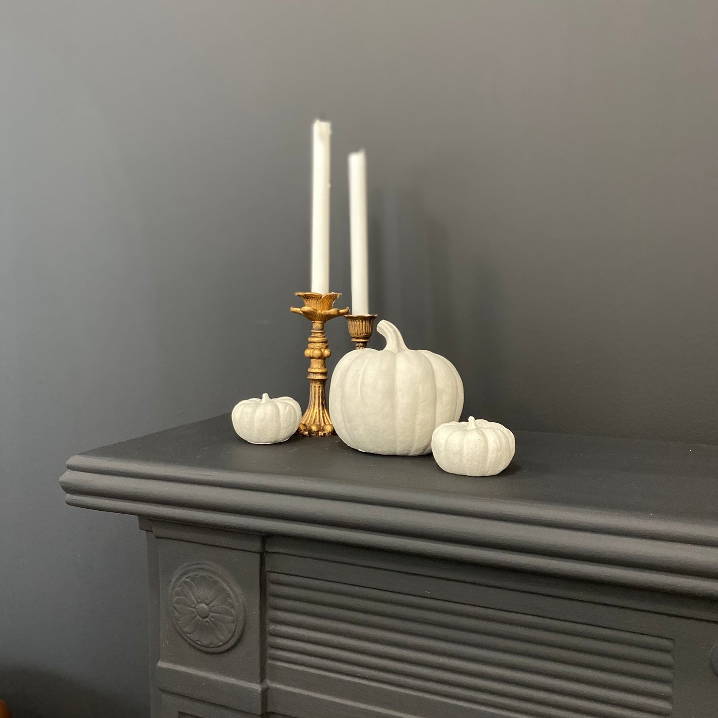 Decorative Concrete Pumpkins - Fall Collection