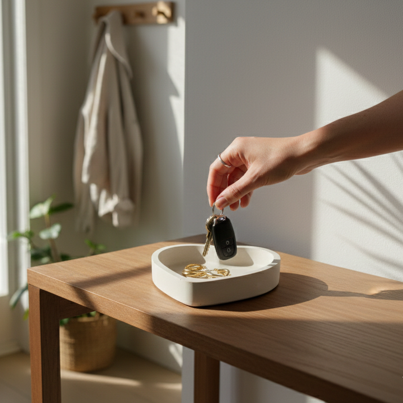 Heart-shaped trinket dish - Mimipots