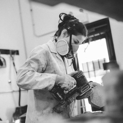 Atelier création urne commémorative en béton groupe