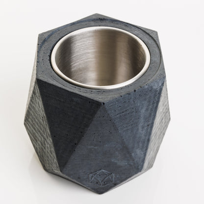Mimi modern concrete fireplace