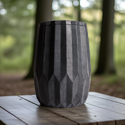 Urne funéraire en béton – Modèle Opale