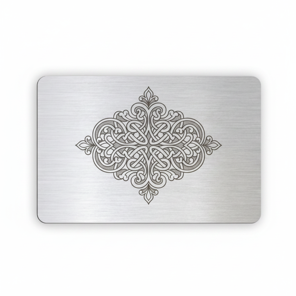 Plaque en Aluminium Gravée au Laser Personnalisée