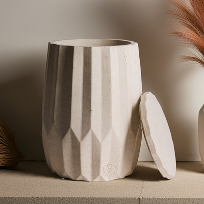 Urne funéraire en béton – Modèle Opale