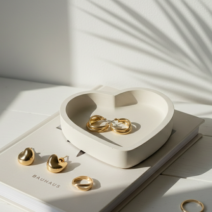Heart-shaped trinket dish - Mimipots