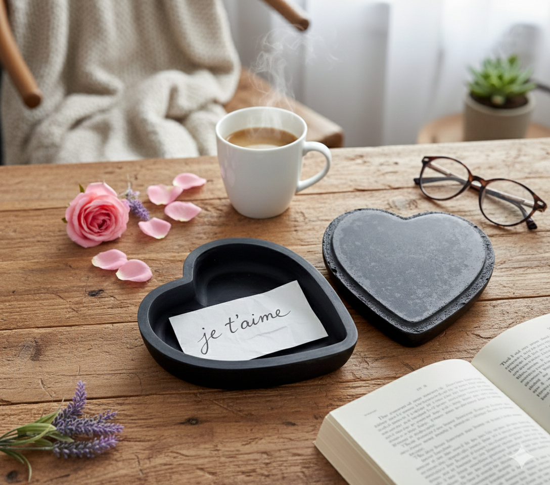 Heart-Shaped Box with Lid - Keepsake Urn