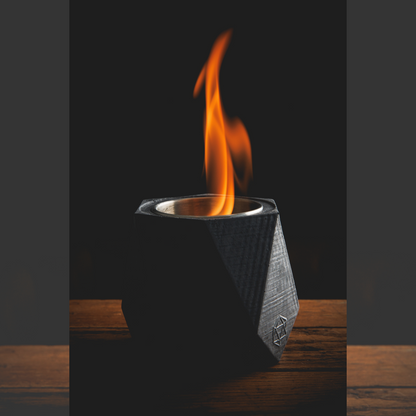 Mimi modern concrete fireplace