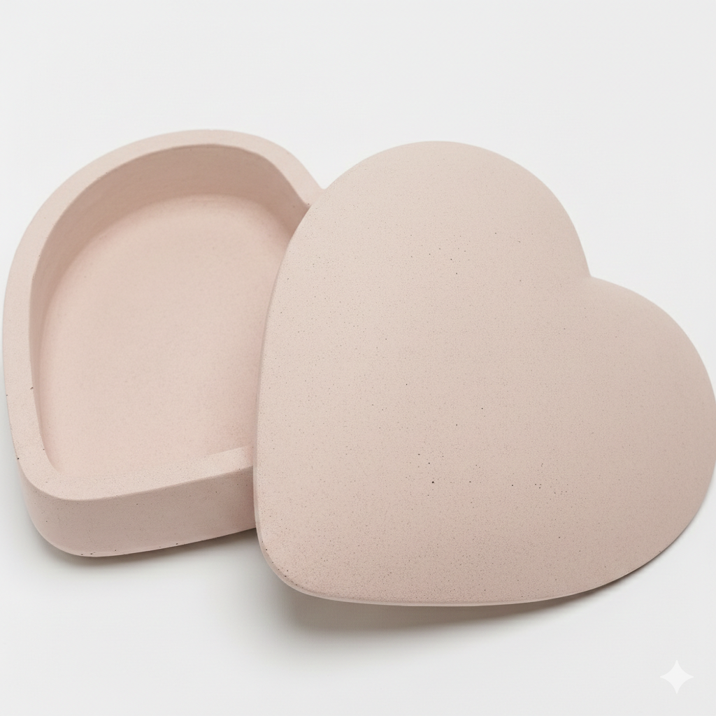 Heart-Shaped Box with Lid - Keepsake Urn