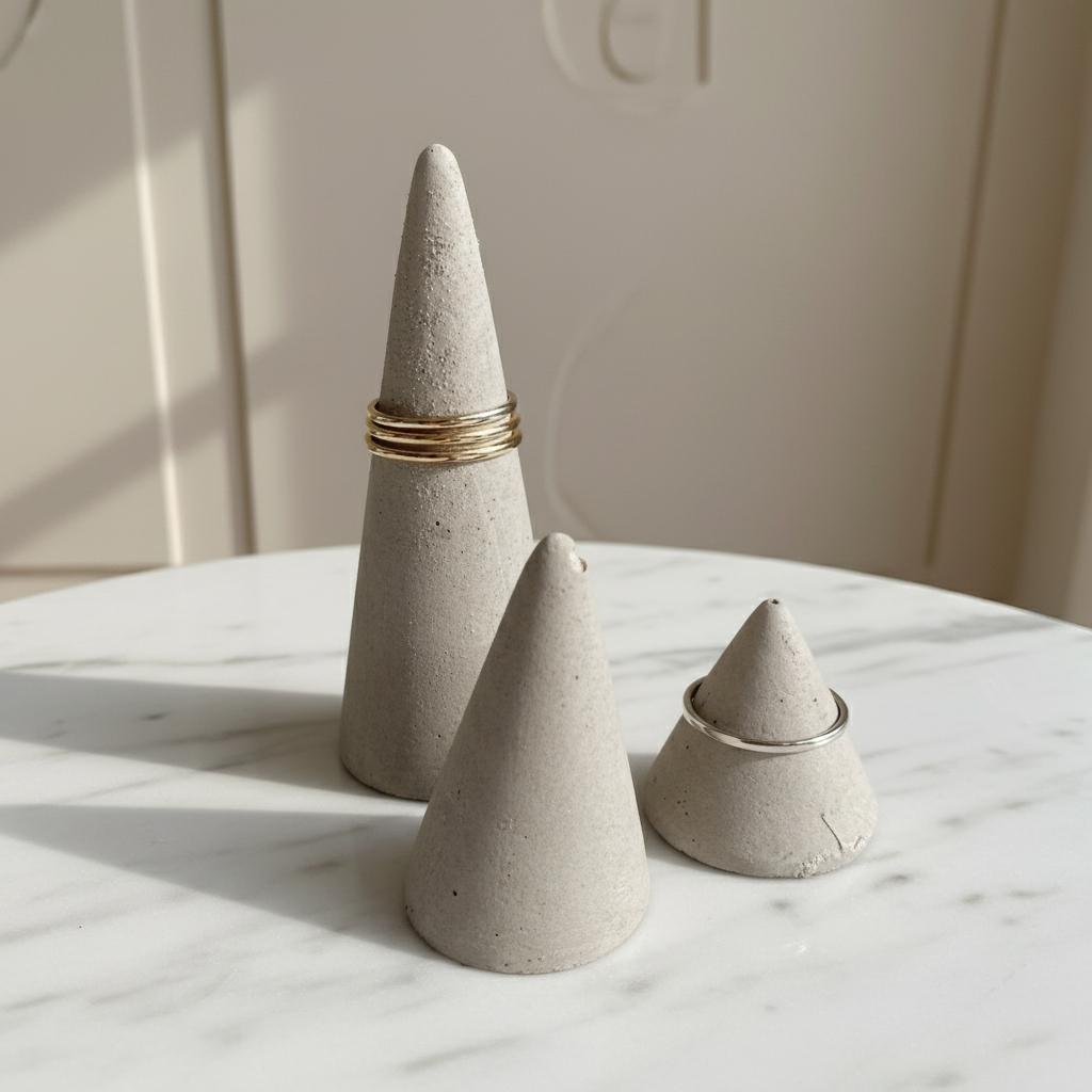 Cônes à bague en béton