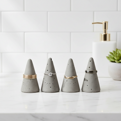 Cônes à bague en béton